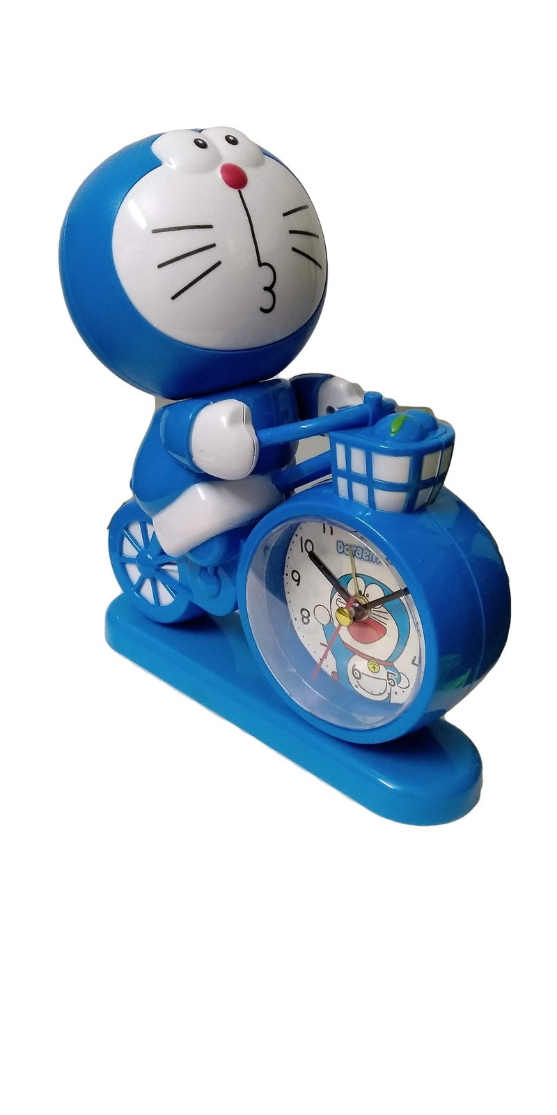 LIGHTER HOUSE�Newest Arrival Cutest Cartoon Bicycle Table Alarm Clock, Kids Room Decor (DM-Bicycle Clock) 01 Pc.