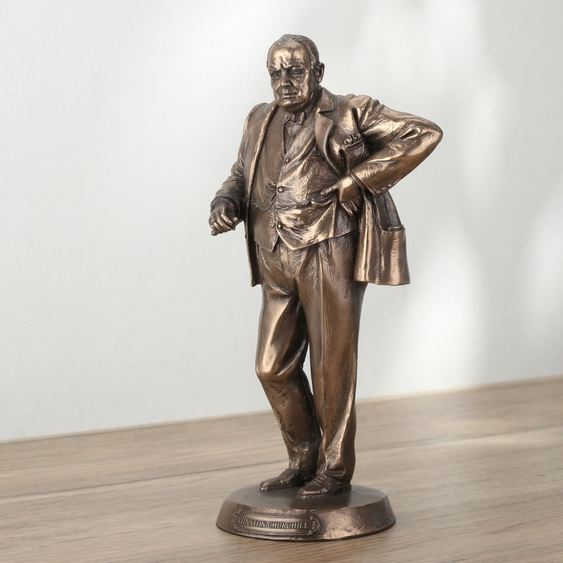 Veronese Design British Prime Minister Winston Churchill Bronze Finished Statue