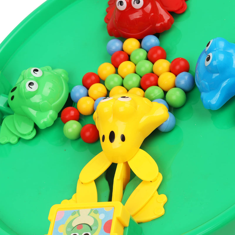 Toy Zone Frog Eat Beans Game-4 Players-61038|Eat The Beans|Hungry Frog Game for Kids|Multiplayer Games|Game for 4 Players|Board Game