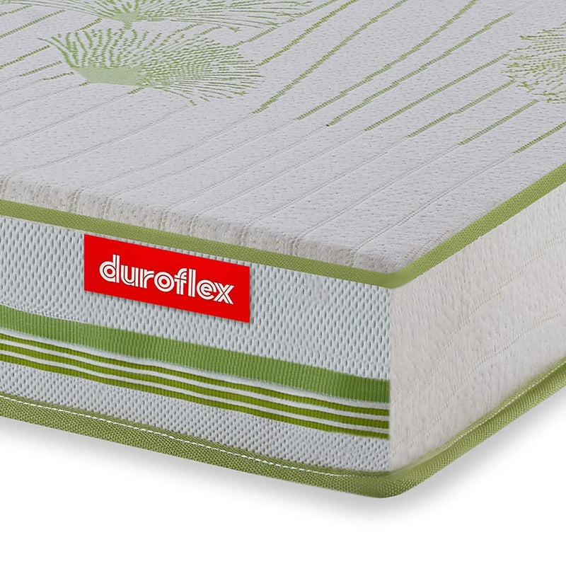 duroflex Avaasa 100% Natural Latex and Coir Mattress (75x60x6 Inches), Queen Size