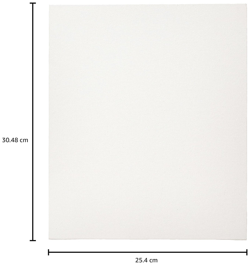 Amazon Brand - Solimo Canvas Board | 10 x12 Inch | Pack of 3