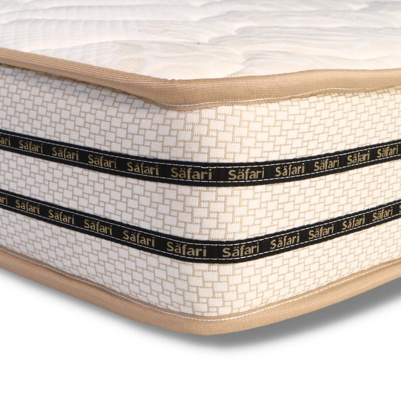 Safari The Mattress Company Memory Foam Mattress, Medium Firm, Double Size Bed, High Density Foam, 6 Inch Thickness (78X42X6) | 5 Years Warranty