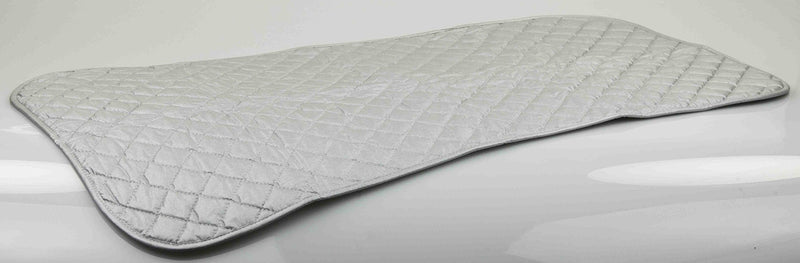 Sunbeam Heat Resistant Quilted Magnetic Ironing Mat Pad, Silver