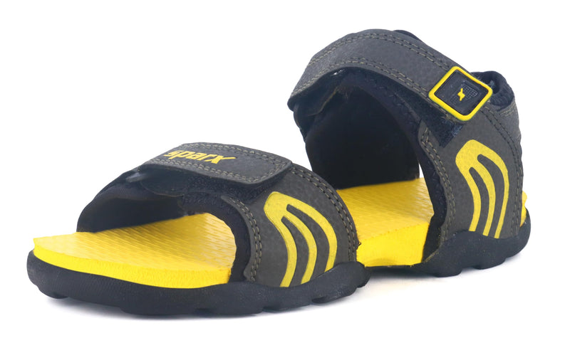 Sparx mens SS 702 | Latest, Daily Use, Stylish Floaters | Yellow Sport Sandal - 7 UK (SS 702)