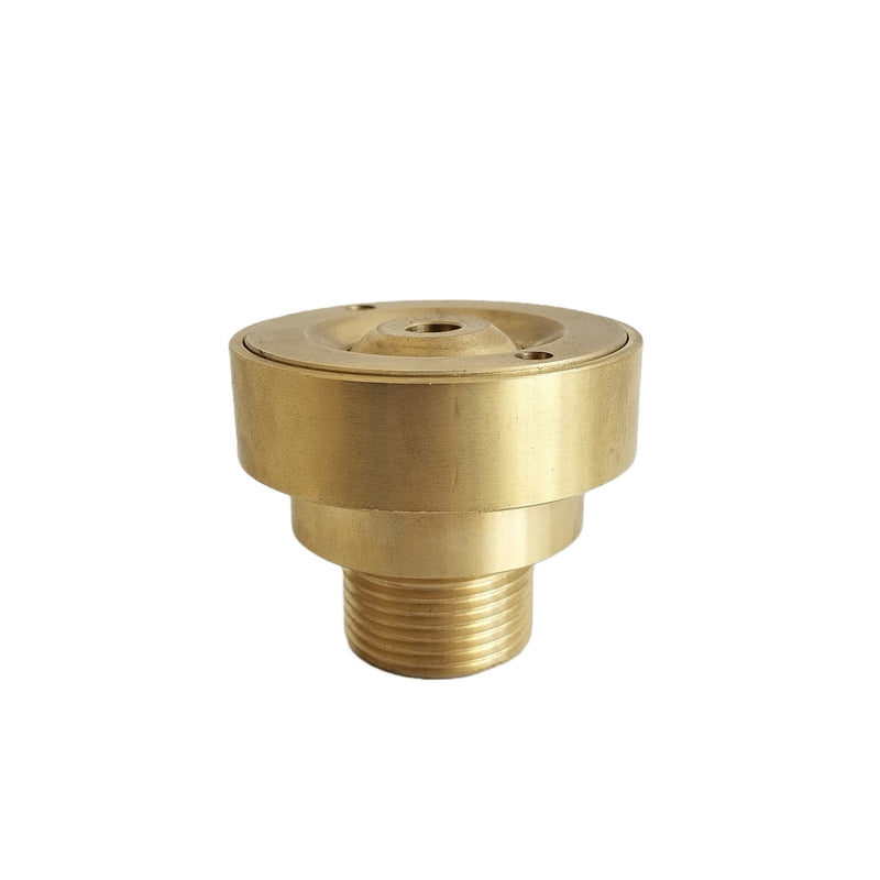 DECK JET NOZZLE | ADJUSTABLE DRY DECK FOUNTAIN NOZZLE | FOUNTAIN NOZZLE | BRASS CHROME PLATED (Brass, 1 Inch)