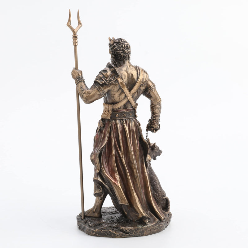 Veronese Hades - Greek God of The Underworld with Cerebrus Statue