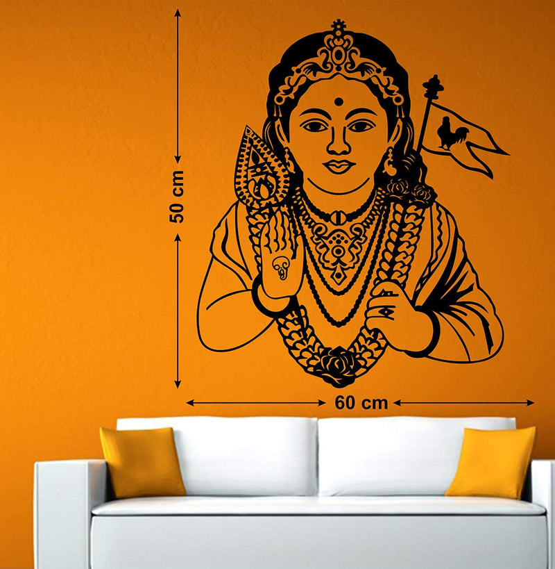 Wallstick Lord muruga wallstickers (Vinyl 60 cm x 50 cm)