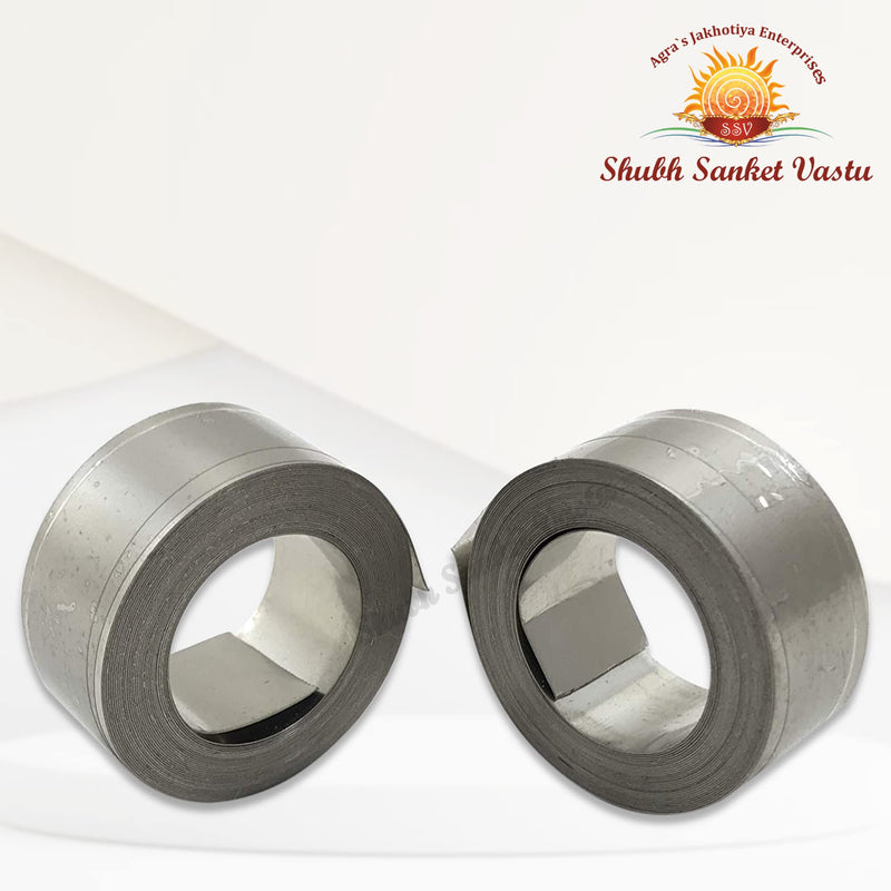 Shubh Sanket Vastu Stainless Steel Strip (Mahavastu Remedies) (7-8 feet) (2 Strip Roll)