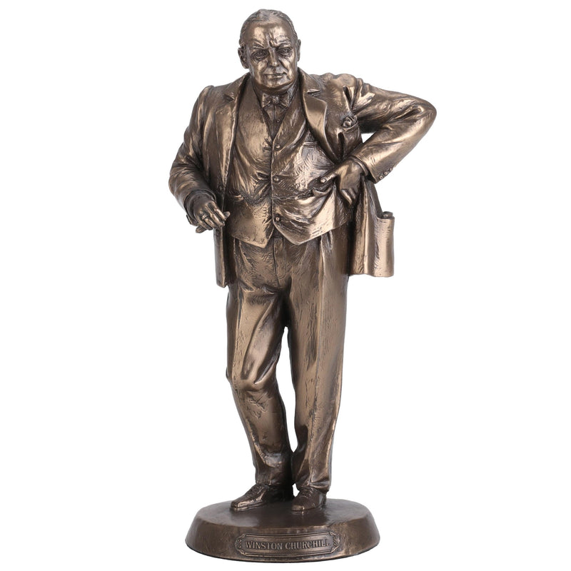 Veronese Design British Prime Minister Winston Churchill Bronze Finished Statue