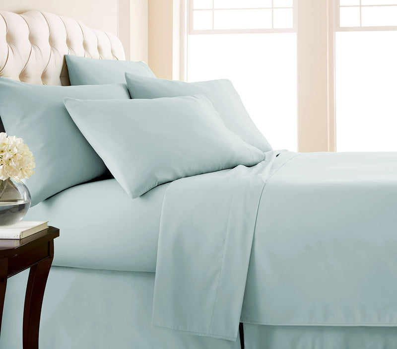 Queen, Sky Blue : Southshore Fine Linens 6 Piece - Extra Deep Pocket Sheet Set - Sky Blue - Queen