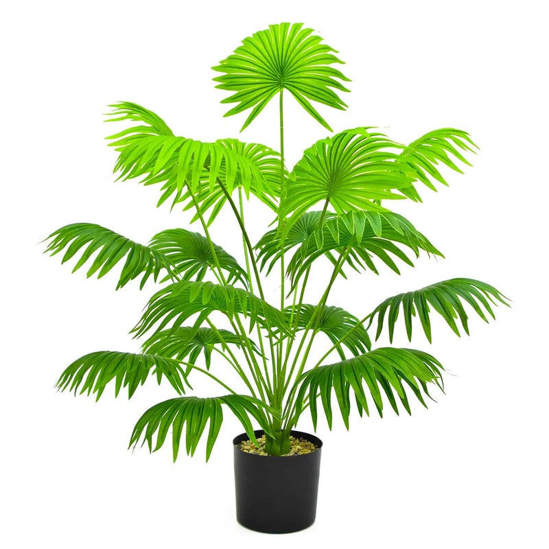 Aatwik Artificial Palm Plant Home Decor 18 Leaves 70 cm| Artificial Plant | Home Decor Plant