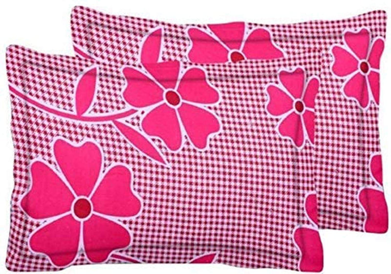 Generic Cotton 150 TC Bedsheet (Queen_Multicolour) (Pink Fruity A_1), Pack of 1