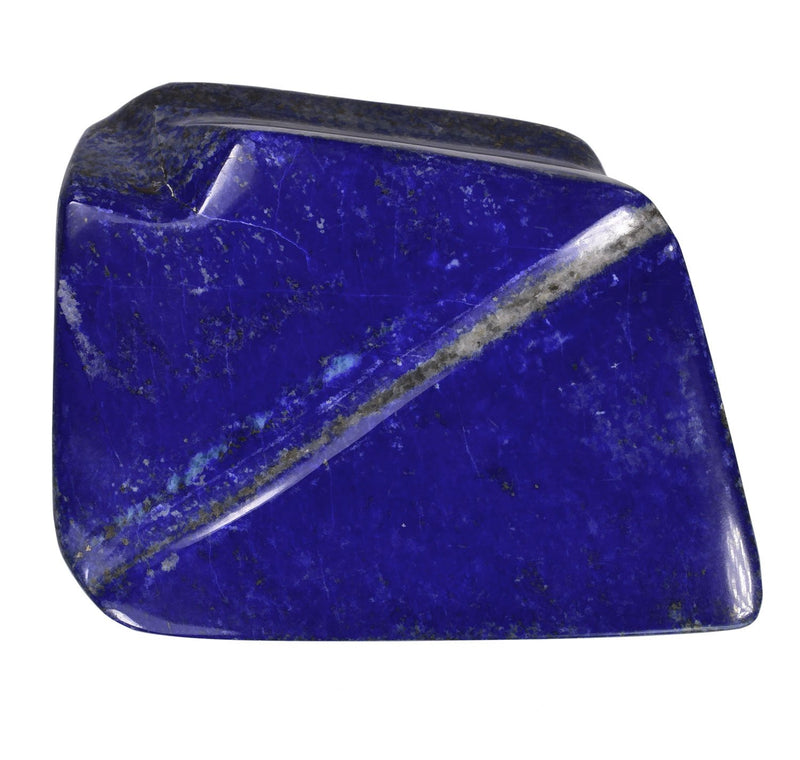 uGems Lapis Lazuli Rock Stone Freeform Specimen Slab (3 inch)