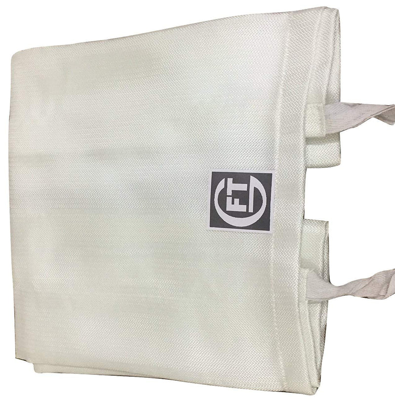 GFT Fire Blanket Size 1 meter x 1 meter (White)