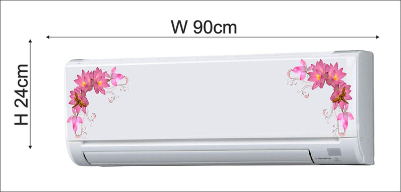 Abstract Decorative AC - Air Conditioner - Sticker (24Cm X90Cm)