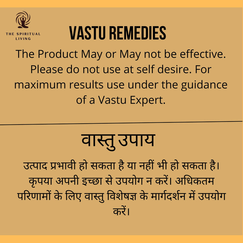 The Spiritual Living Vastu Windchime Metal Feng Shui 7 Pipes Rod for Positive Vibes Energy Flow Peaceful Sound at Home, Office, Garden