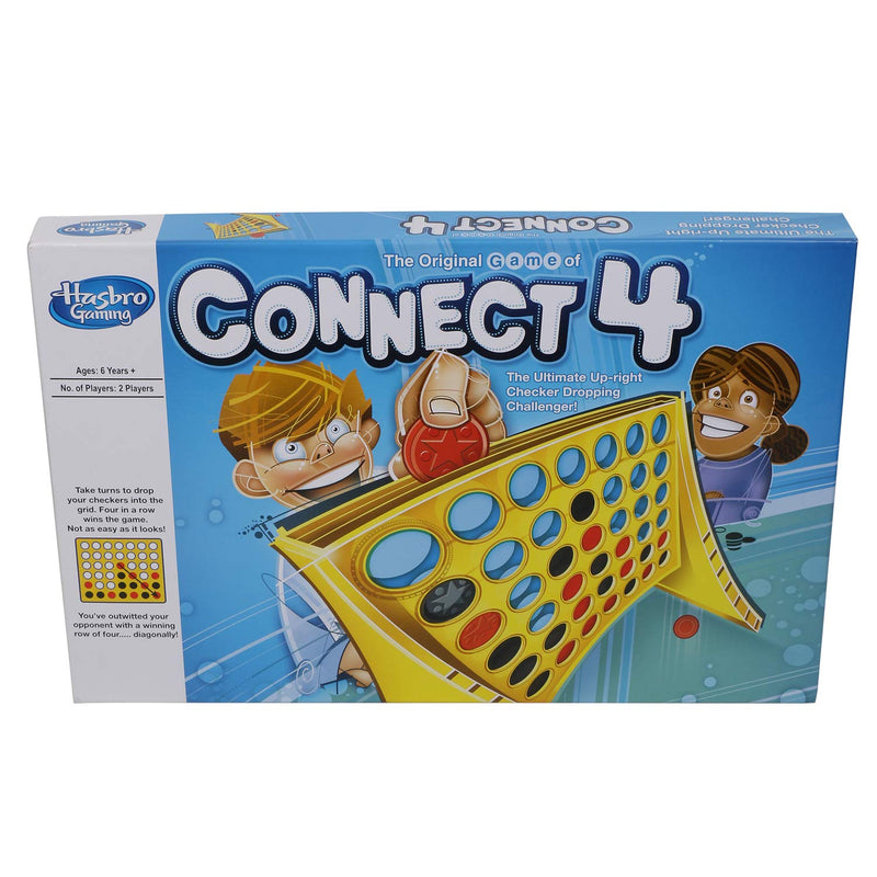 Hasbro Gaming The Classic Game of Connect 4, Get 4 in A Row Strategy Game for 2 Players, Games & Puzzles, Toys for Kids, Boys and Girls Ages 6 & Up