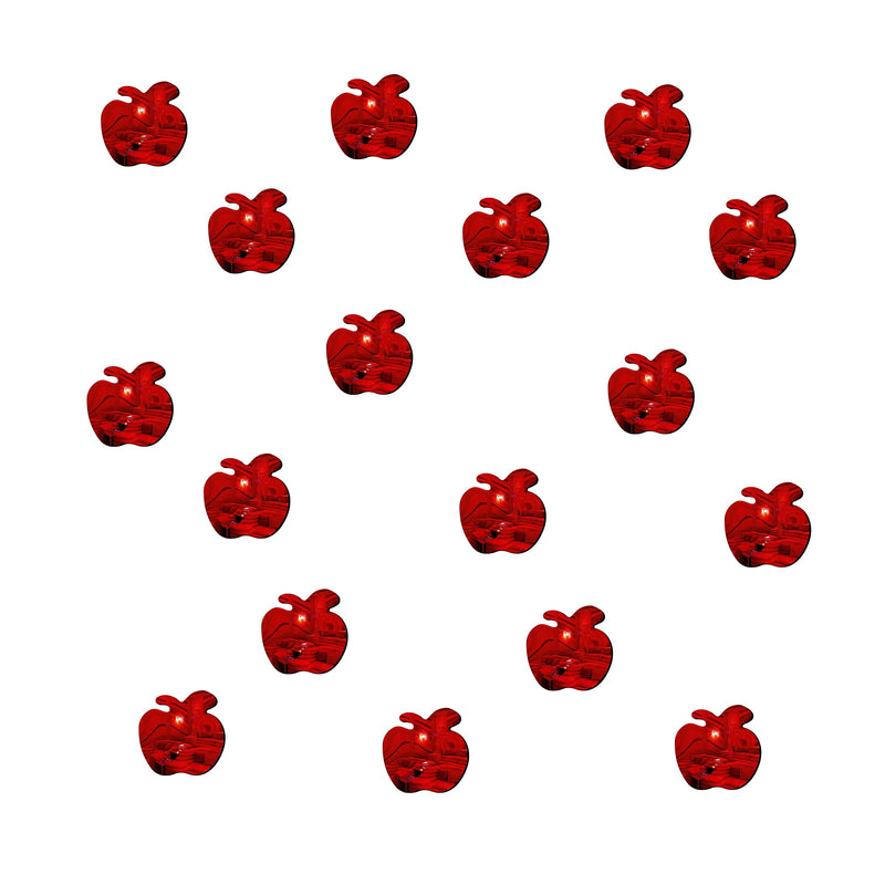 Sticker Hub Acrylic 3D Apples Mirror Wall Sticker (Red)