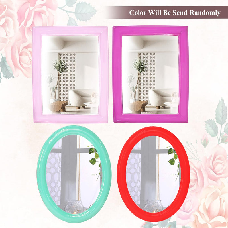 Confidence Wall Mounted Mirrors for Bathroom and Home (Set of 4)