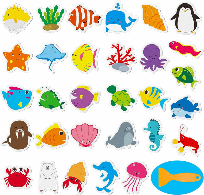 GADGETS WRAP Sea Animal Bathtub Shower Décor Sticker