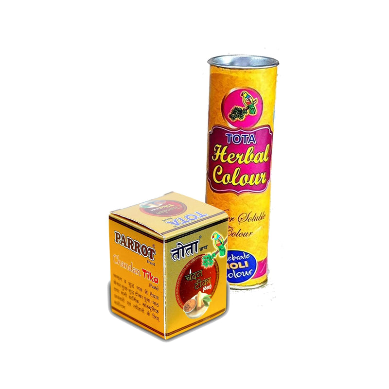 COTTONTEE Holi Festival Combo Gift Pack with Gold Gulal, Thunder Spray, Snow Spray, Herbal Colour, Balloons
