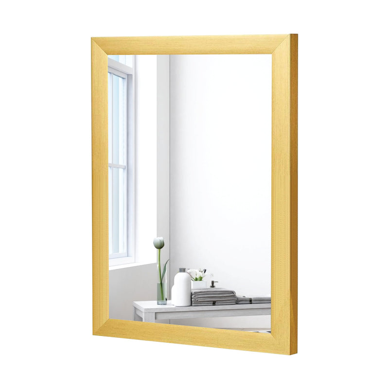 Creative Arts n Frames Framed Bathroom Rectangular Wall Mount Mirror 15x21 inch (Honey)