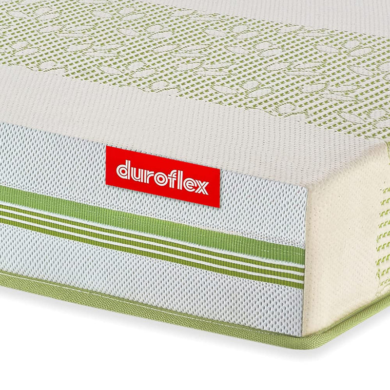 duroflex Tatva - Organic Cotton Fabric 6 Inch Queen Size Latex Mattress