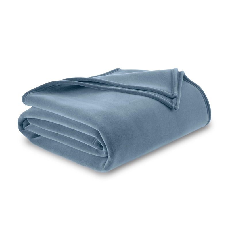 Vellux Twin Blanket, Wedgewood Blue