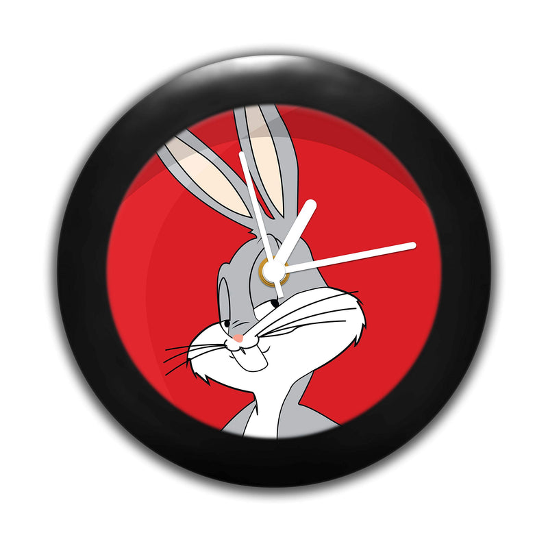 MCSID RAZZ- Looney Tunes -Bugs Bunny Design Table Clock Desk Clock |Table Clock for Office, Birthday Gift Officially Licensed by Turner Entertainment Co, USA (India)