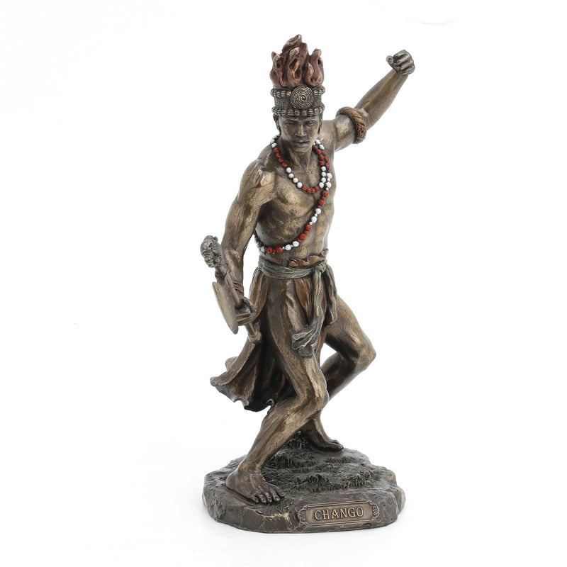 wu Chango - God of Fire, Thunder, Lightning and War Statue Sculpture Figurine