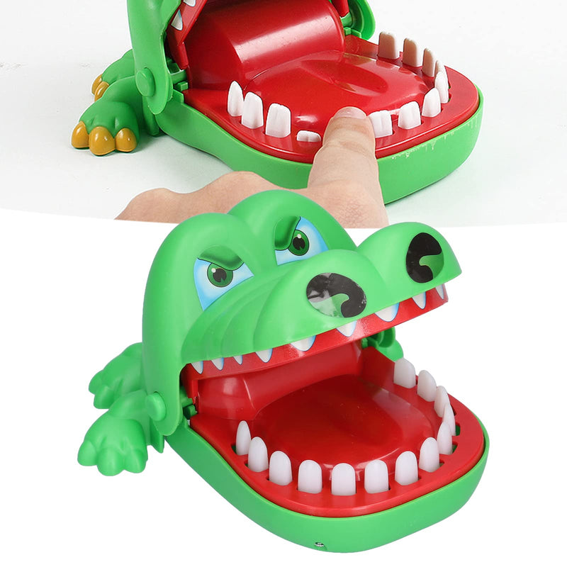 KIDOLOGY Crocodile Push Teeth Biting Finger Dentist Funny Games for Pets, Kids, Toddlers Boys and Girls