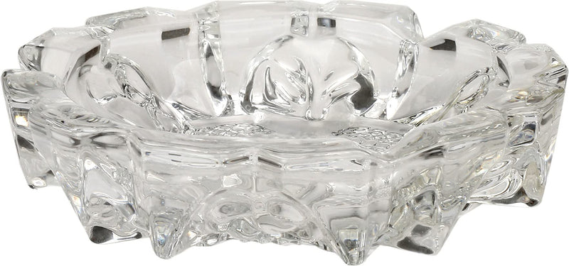 Cool Glass Ash Tray: Sleek Design for Ashes with Style 13 x 13 x 3.5 CM