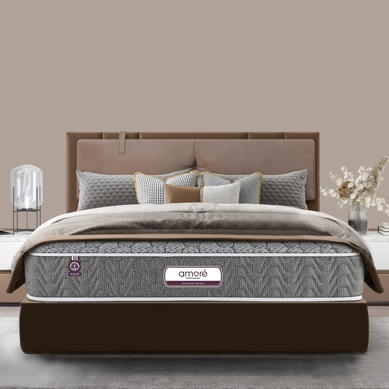 Amore Bond Dual Comfort 5.5 inch High Resilience & Rebonded Foam Orthopedic King Size Mattress (78x72x5.5).