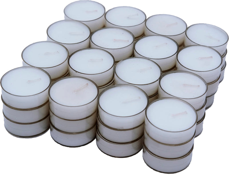 Veedint Tealight Candles, Unscented Tea Light Candles, White, Pack of 48