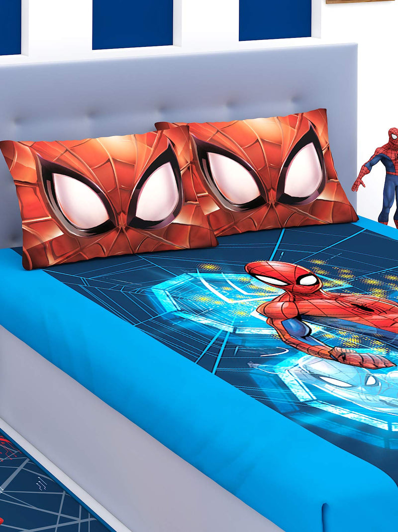 Marvel Spiderman Cotton Double Bedsheet 270 x 270 cm