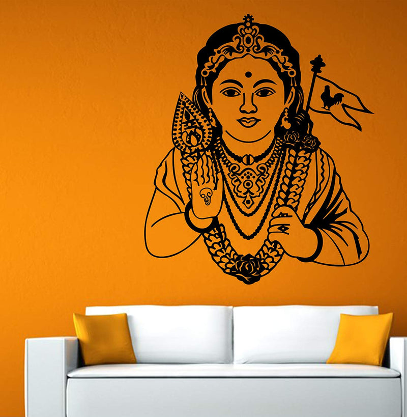 Wallstick Lord muruga wallstickers (Vinyl 60 cm x 50 cm)