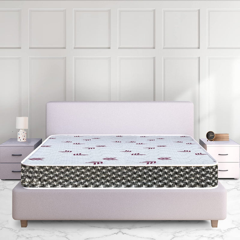 Dane Wood Mattress | 10 Years Warranty | Memory & Bonded Mattress, Hard Mattress for Back Pain, 6-Inch Orthoapedic Mattress, Mattress Single Size | Multi, 72x30x6