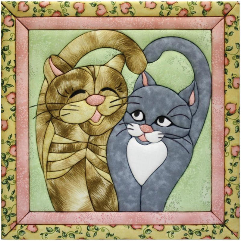 Quilt Magic 12-Inch by 12-Inch Cats Meow Kit