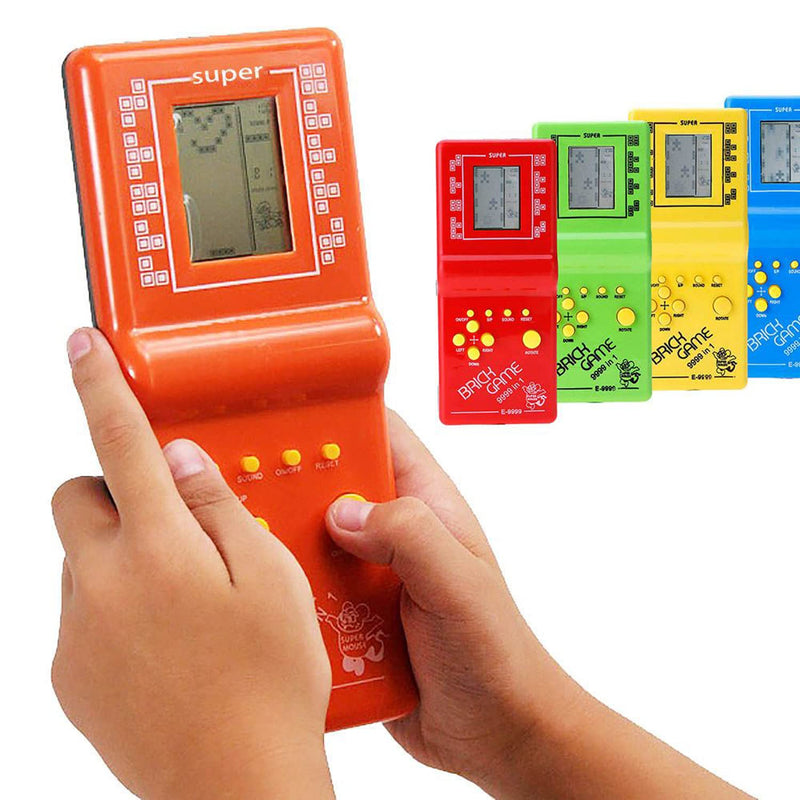 VGRASSP Handheld Portable Indoor and Outdoor Brick Game 9999 in 1 Video Game Compatible for Kids - Colour and Design as per Stock