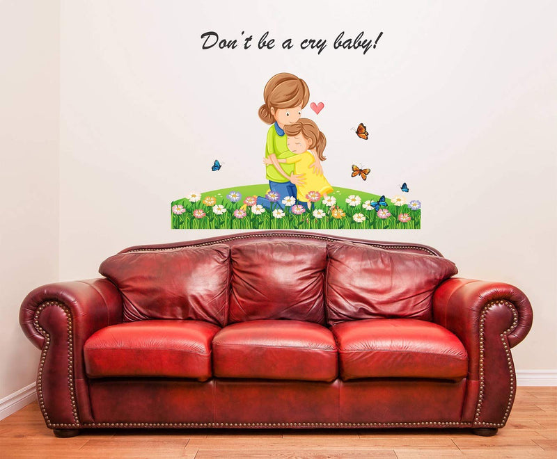 Tuffuk Mothers Love Large Vinyl Wallstickers for Home Decorations (90 cm x 70 cm)5TZ109