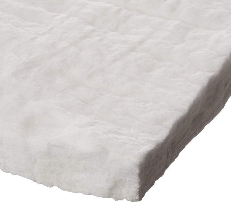 Ceramic Fiber Blanket - Insulation 24" X 12" X 1" for Wood Stoves, Pizza Ovens, Kilns, Forges & More - 6