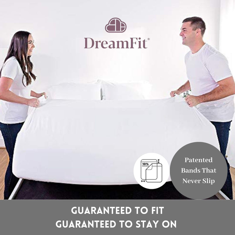 DreamFit 260TC 100% DEGREE 2 WHITE KING SHEET SET by DreamFit