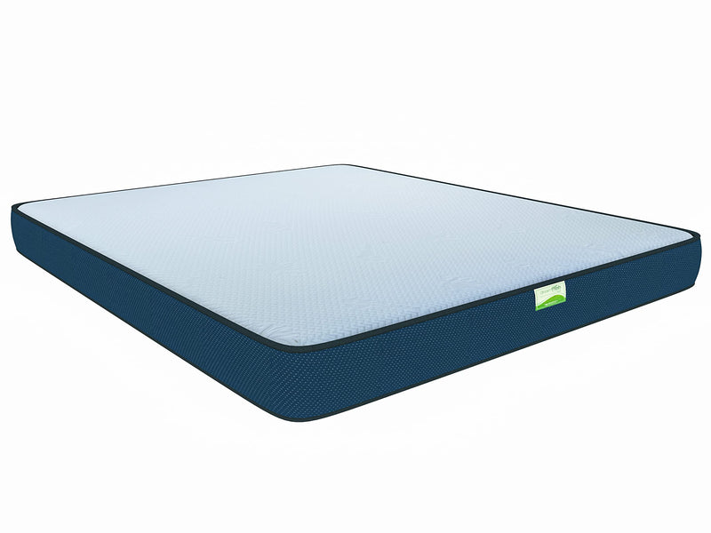 Sleepfresh Dreamfresh Ortho High Resiliance and Memory Foam 8 Inches Orthopaedic Back Relief Mattress (75x72x8 Inches)