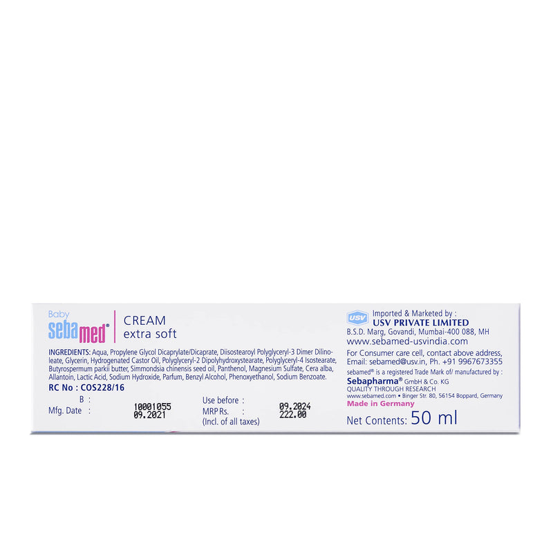 Sebamed Baby Cream Extra Soft, 50ml