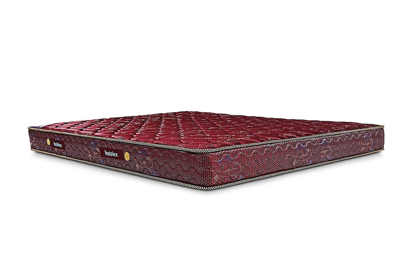 Restolex Nirvana -Supportive Spring - Bonnel Mattress-Maroon-78 X 30 X 6