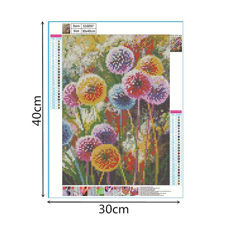 DIY 5D S10097 Dan on 40x30 Full Embroidery tings Arts Craft for Home Wall Decor(S10097) -Layfoo