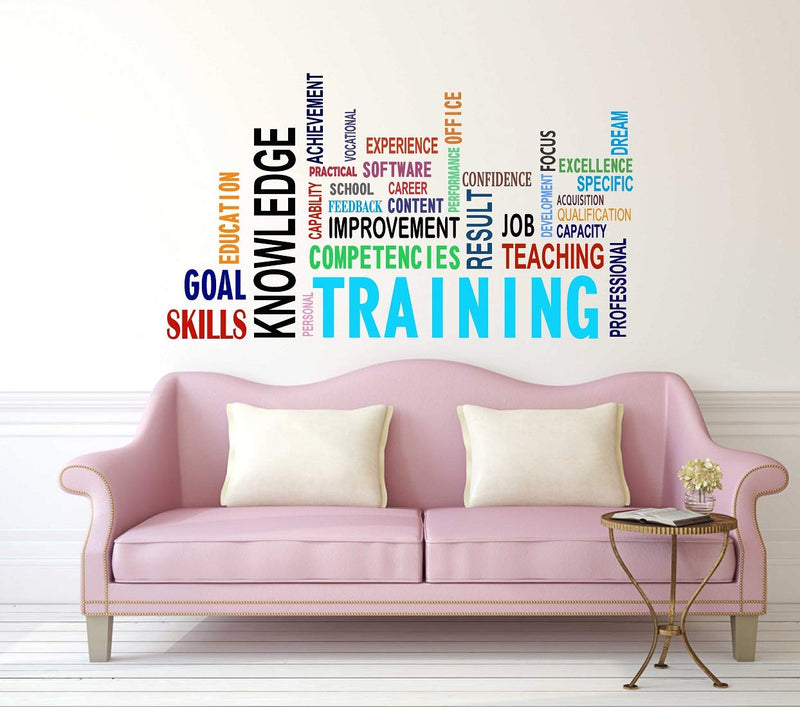 Tuffuk Motivational Quotes Large Vinyl Wallstickers for Home Decorations(70 cm x 40 cm)5TZ300