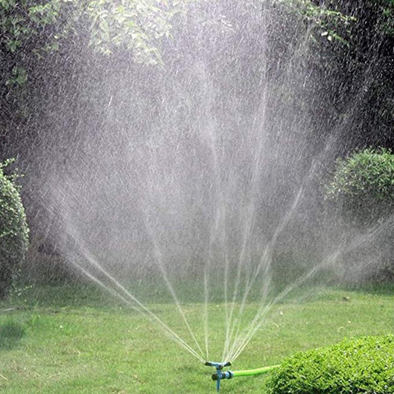 Kadaon Garden Sprinkler, 360Ã‚° Rotating Lawn Sprinkler with up to 3,000 Sq. Ft Coverage - Adjustable, Weighted Gardening Watering System