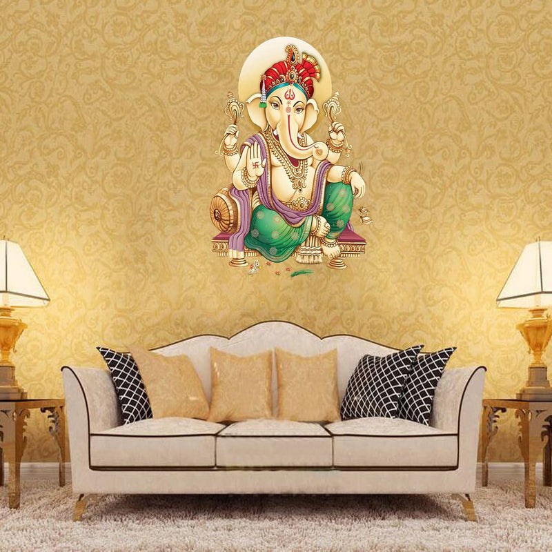 god & god's Large Wall Sticker JUST Peel & Stick Size 50 or 60 cm Pack of 1 (Code GS921