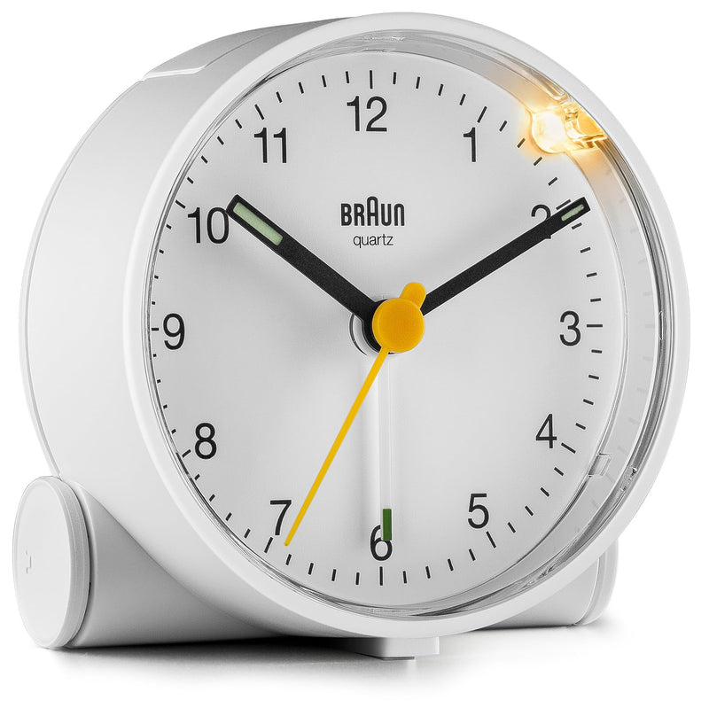 Braun Ameico Classic Analogue Alarm Clock - BC01W